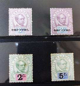 Sarawak Old Stamps Charles Brooke Year 1889 ( Set)