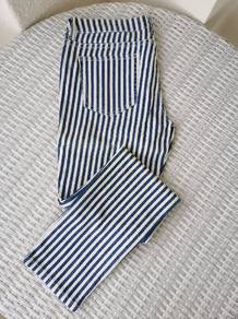 Forever 21 Striped Cotton Pants
