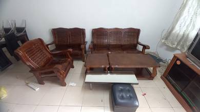 Wooden Sofa set