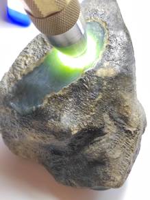 Ice Green Natural Jadeite Jade Type A Rough Stone