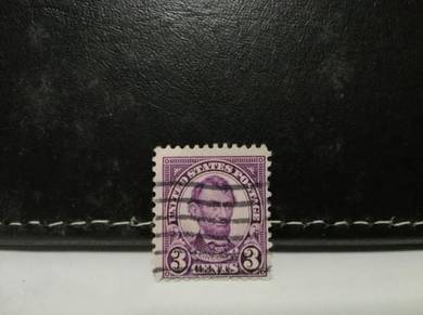 1923 USA Stamp President Lincoln