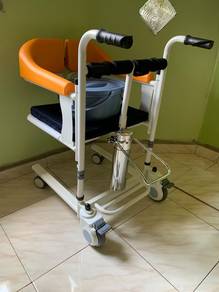 Shower/commode wheelchair