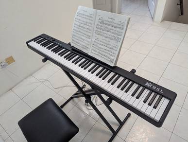 88-Keys Folding Keyboard with Bluetooth 