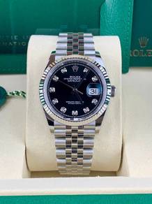 Rolex DateJust 126234 Black Diamond(Brand New)🔥