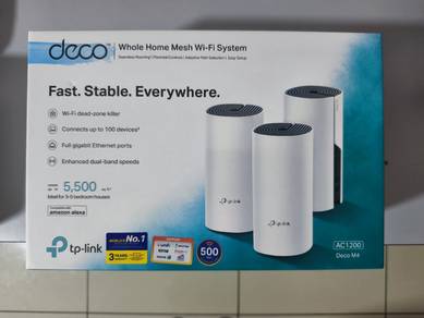 tp-link Deco M4 3 Packs Mesh WiFi System 