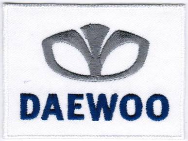 Daewoo Motor Company Automaker Car Racing Patch