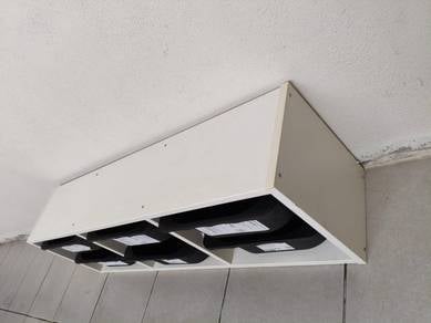 TROFAST Wall Storage White with Black Bins