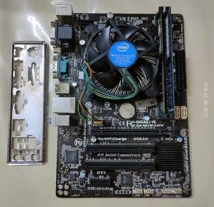Gigabyte  GA-H81M-S2PV i5-4590s ddr3 8gb