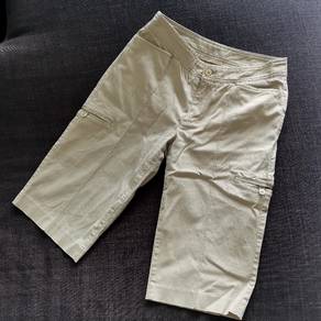 Lacoste Women's Beige Bermudas