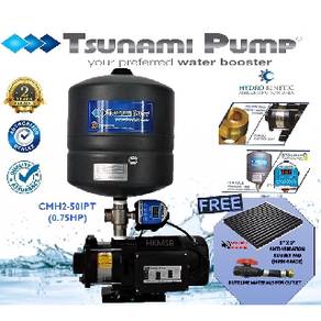 Tsunami Pump CMH2-50iPT Home Water Pump (0.75HP)