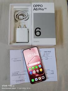 Oppo a6 pro 5G
Spec 8+8/256
Condition like new
War