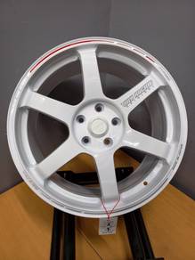NEW SPORT RIM 18 iNCH TE37 PREVE EXORA CAMRY HRV