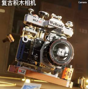 Camera Kamera Classic Vintage Blocks Toys Gift Kid