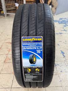 Tayar baru 215 55 16 goodyear assurance civic fc