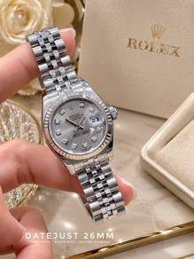 Rolex Datejust 26mm 179174 silver diamond