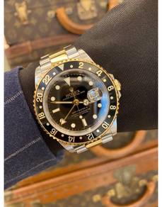Rolex GMT-Master II REF16713 Half 18K 750 Yellow