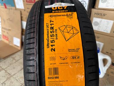 Tayar baru 215 55 17 Continental UC7 2026 hrv acr
