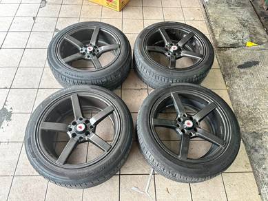 Rim 16 inci Vossen TE37 ce28 Tayar Saga VVT MYVI
