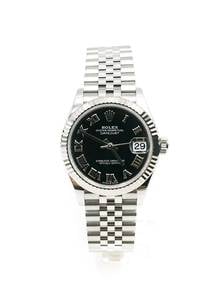 New Rolex Datejust 31 Black Roman 278274