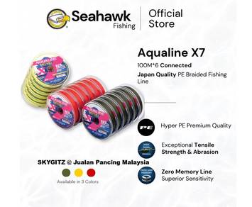 Seahawk Aqualine X7 100m High Strength Smooth LINE