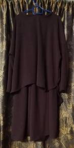 Baju kurung Modern - Brown