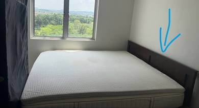 Ikea One Set King Bed Songesand Hokkasen Knapstad
