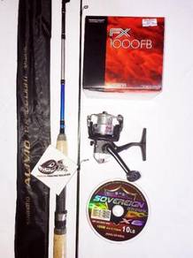 Shimano fx 1000 reel combo shimano alivio 6 kaki