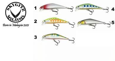 SKYGITZ MALAYSIA Sinking Minnow 6.5cm 5gram lure