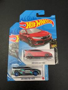 Hot Wheels 2018 Honda Civic Type R Set