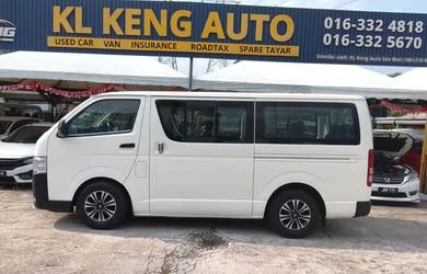 2014 Toyota Hiace 2.5 Window Van (M) LOW ROOF