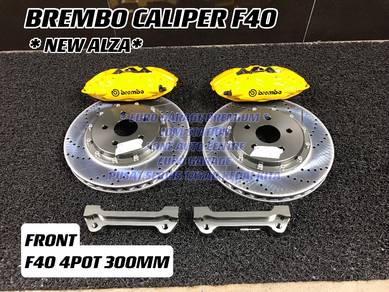 Brembo F40 4pot 300mm PERODUA NEW ALZA 2022