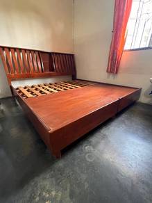 King Size Bed - Wood