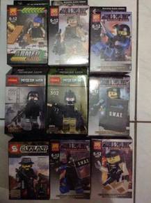 Blocks Minifigures S.W.A.T