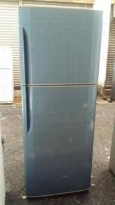 Refrigerator Peti Ais Blue Sejuk Fridge Hitachi