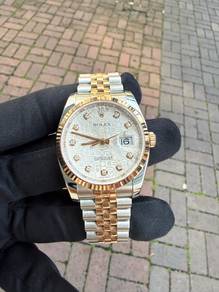 Rolex Datejust 116231 Rose Gold Diamond