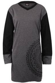 T-shirt Muslimah Printing Enzo Code8088 Grey/Black