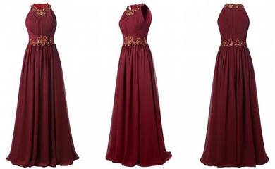 Red blue grey prom evening dress gown RBP1050