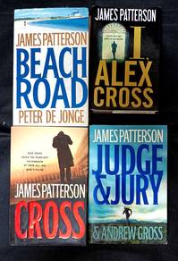 4 JAMES PATTERSON BOOK HARDCOVER Set