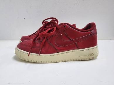 [6UK] Leather Nike Air Force 1 Low Maroon