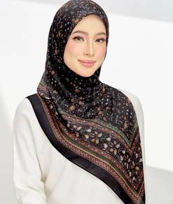Tudung Ruffle New Free Ruffle pin brooch
