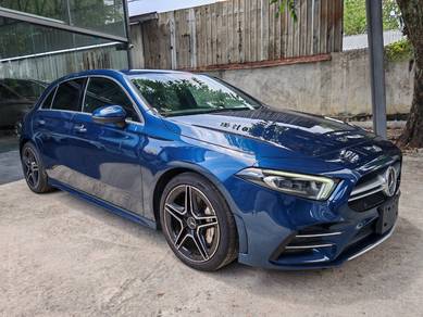 Mercedes Benz A35 35 AMG in Old Klang Road, KUL