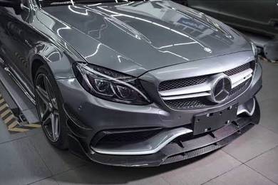 Mercedes C-Class W205 C63 Brabus Front Lip Carbon