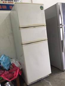 Elba 3 Doors Refrigerator Fridge Peti Ais 0% GST
