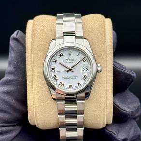 Rolex Datejust 31 White Roman 178240