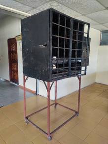 Sangkar Besi Beroda / Kabinet Besi Serbaguna (Heav