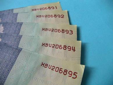 1000 Rupiah Indonesia 2016 EF/AU -replacement note
