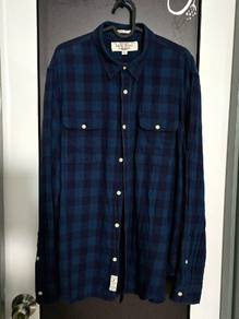 Lucky Brand Classic Fit Plaid Shirt / Formal Shirt