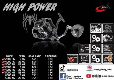G-tech high power steel reel 4000hg/5000hg