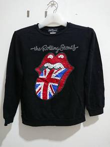 2013 rolling stones sweatshirt for girl size 140