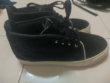 Kasut Nike Leather Black
